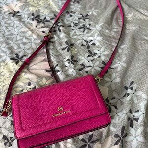 Michael Kors Fuchsia Crossbody Bag